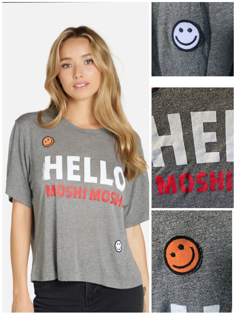 Lauren Moshi Linnea Hello Moshi tee